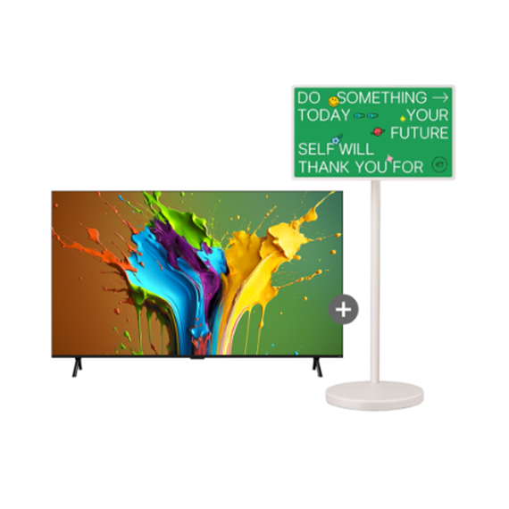 LG QNED TV 벽걸이 98인치 + 스탠바이미2 (98QNED89TWP) 넷플릭스 프리미엄
